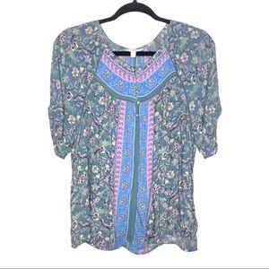 Lucky Brand Paisley Blouse